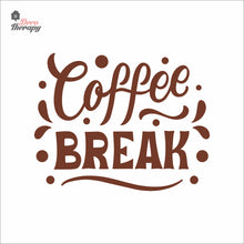 Load image into Gallery viewer, Coffee Break Wall Decal Decotherapy