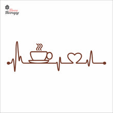 Load image into Gallery viewer, Coffee Tea Lifeline Decotherapy Wall Decal Decotherapy