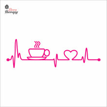 Load image into Gallery viewer, Coffee Tea Lifeline Decotherapy Wall Decal Decotherapy