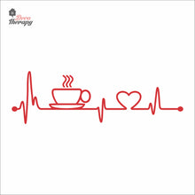 Load image into Gallery viewer, Coffee Tea Lifeline Decotherapy Wall Decal Decotherapy