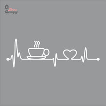 Load image into Gallery viewer, Coffee Tea Lifeline Decotherapy Wall Decal Decotherapy