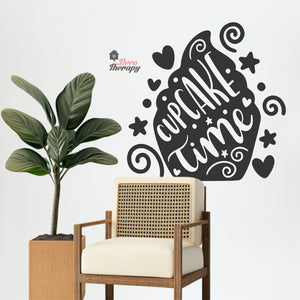 Cupcake Time Wall Decal Decotherapy