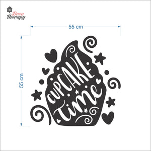 Cupcake Time Wall Decal Decotherapy