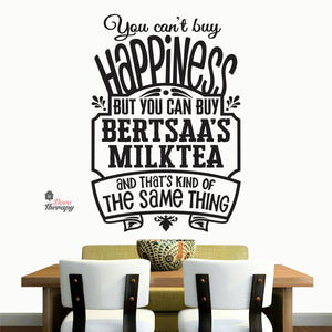 Customized Name You Can't Buy Happiness Wall Decal Decotherapy