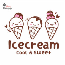Load image into Gallery viewer, Cute Ice Cream Cool &amp; Sweet Wall Decal Decotherapy