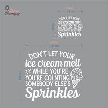 Load image into Gallery viewer, Don't Let Your Ice Cream Melt Wall Decal Decotherapy