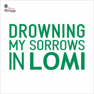 Drowning My Sorrows In Lomi Wall Decal Decotherapy