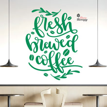 Load image into Gallery viewer, Fresh Brewed Coffee Wall Decal Decotherapy