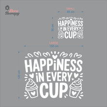 Load image into Gallery viewer, Frozen Yogurt Happiness In Every Cup Wall Decal Decotherapy