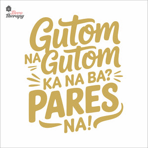Gutom Ka Na Ba Pares Na Wall Decal Decotherapy