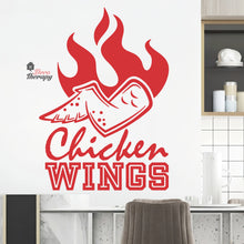 Load image into Gallery viewer, Hot Chicken Wings Wall Decal
