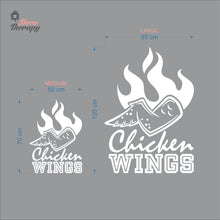 Load image into Gallery viewer, Hot Chicken Wings Wall Decal