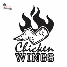 Load image into Gallery viewer, Hot Chicken Wings Wall Decal