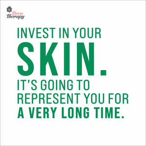 Invest In Your Skin It's Represent You Wall Decal Decotherapy