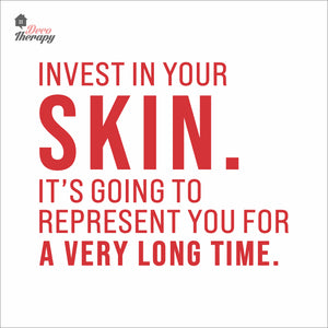 Invest In Your Skin It's Represent You Wall Decal Decotherapy