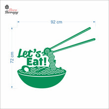 Load image into Gallery viewer, Let's Eat Ramen  Lomi Noodle Mami Wall Decal
