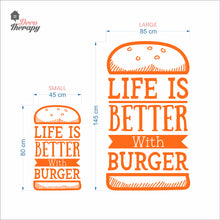 Load image into Gallery viewer, Life Is Better With Burger Wall Decal