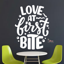 Load image into Gallery viewer, Love At First Bite Wall Decal