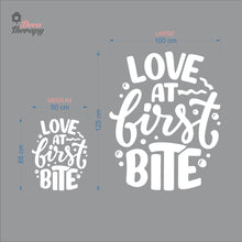 Load image into Gallery viewer, Love At First Bite Wall Decal