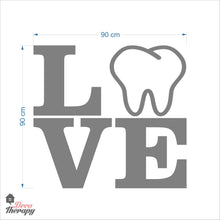 Load image into Gallery viewer, Love Tooth Wall Decal