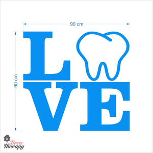 Love Tooth Wall Decal