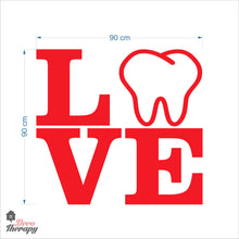 Load image into Gallery viewer, Love Tooth Wall Decal