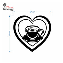 Load image into Gallery viewer, Love Coffee Cup Wall Decal