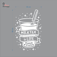 Load image into Gallery viewer, Milktea Is Life Wall Decal Decotherapy