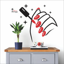 Load image into Gallery viewer, Nail Polish Salon Wall Decal Decotherapy
