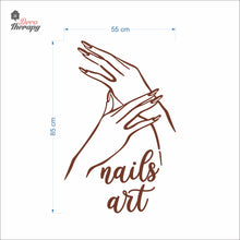 Load image into Gallery viewer, Nails Art Wall Decal Decotherapy