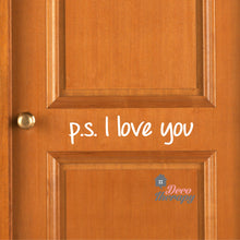 Load image into Gallery viewer, PS I Love You V1 Wall Sticker