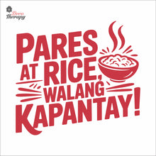 Load image into Gallery viewer, Pares At Rice Walang Kapantay Wall Decal Decotherapy