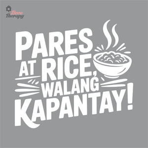 Pares At Rice Walang Kapantay Wall Decal Decotherapy