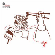 Load image into Gallery viewer, Ramen Drink Handrawn Noodle Lomi Mami Wall Decal