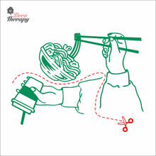 Load image into Gallery viewer, Ramen Drink Handrawn Noodle Lomi Mami Wall Decal