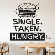Load image into Gallery viewer, Single Taken Hungry Burger Wall Decal