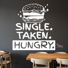Load image into Gallery viewer, Single Taken Hungry Burger Wall Decal