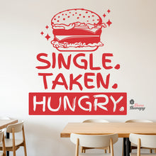Load image into Gallery viewer, Single Taken Hungry Burger Wall Decal