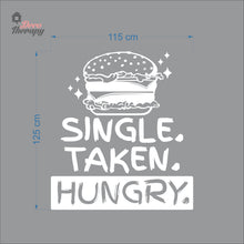 Load image into Gallery viewer, Single Taken Hungry Burger Wall Decal