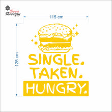 Load image into Gallery viewer, Single Taken Hungry Burger Wall Decal