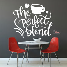 Load image into Gallery viewer, The Perfect Blend Coffee Tea Wall Decal Decotherapy