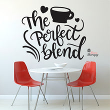Load image into Gallery viewer, The Perfect Blend Coffee Tea Wall Decal Decotherapy