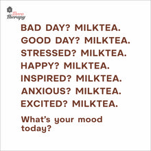 Load image into Gallery viewer, What&#39;s Your Mood Today Milktea Wall Decal Decotherapy