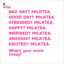 Load image into Gallery viewer, What&#39;s Your Mood Today Milktea Wall Decal Decotherapy