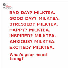 Load image into Gallery viewer, What&#39;s Your Mood Today Milktea Wall Decal Decotherapy
