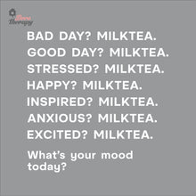 Load image into Gallery viewer, What&#39;s Your Mood Today Milktea Wall Decal Decotherapy