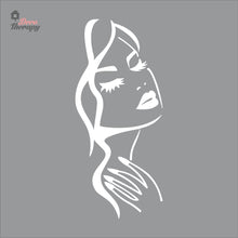 Load image into Gallery viewer, Woman Beauty Nail Eyelash Salon Wall Decal Decotherapy