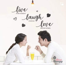 Load image into Gallery viewer, Live Laugh Love V3 Wall Sticker