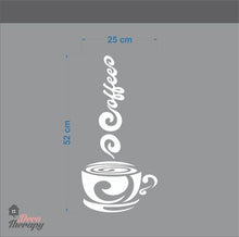 Load image into Gallery viewer, Coffee Smoke Cup Wall Sticker