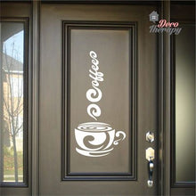 Load image into Gallery viewer, Coffee Smoke Cup Wall Sticker